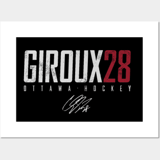 Claude Giroux Ottawa Elite Posters and Art